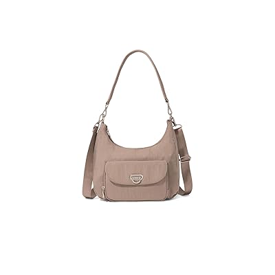 Baggallini Coastal Flip Lock Half Moon Bag Cross Body Women