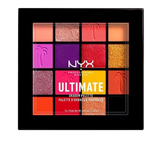 NYX Professional Makeup compatible - Ultimate Shadow Palette - Festiv