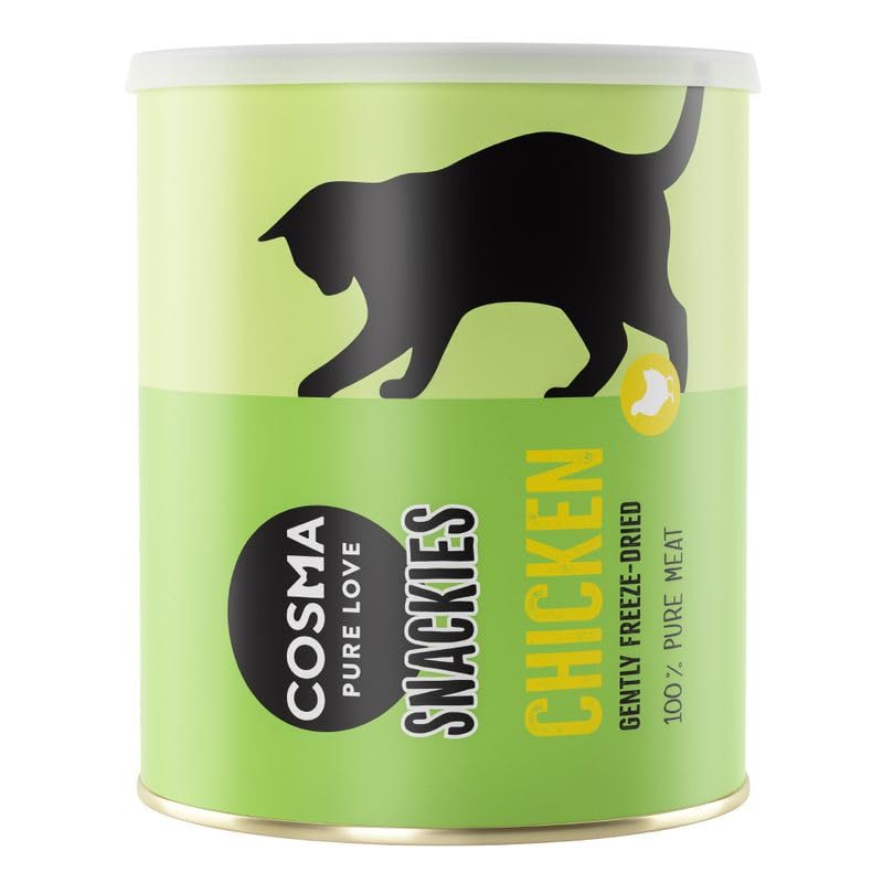 Cosma Snackies | Maxi Tube | Snack pour chat | Saveur : poulet | 160 g