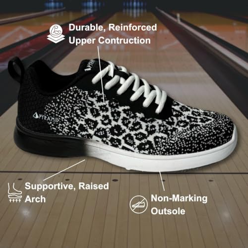 Image of Pyramid Women's Path Lite Seamless Mesh Bowling Shoes - Lightweight Seamless Design, Athletic Fit, Breathable Knit Upper, Universal Slide Soles