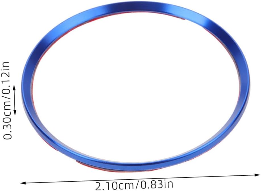 PRETYZOOM 4Pcs Ring Stylish Wheel Hub Cover Trim for Durable Easy Installation Tire Accessories Enhance Car Aesthetics