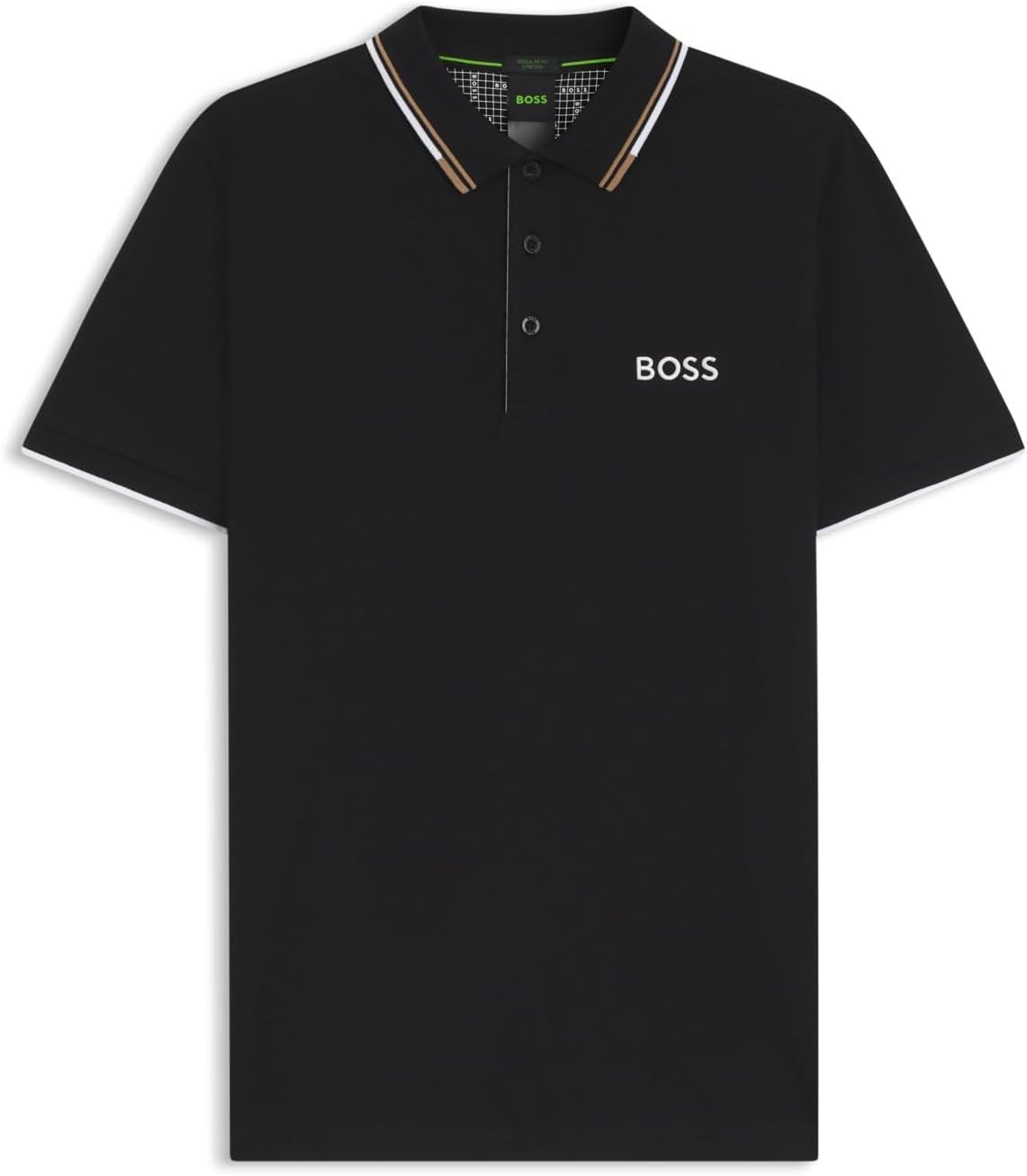 CLUB ファッション Golfickers Masdagolf ポロシャツ 黒 Golfickers