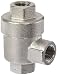 Legris 7982 22 22 Nickel-Plated Brass Quick Exhaust Valve, 1/2" NPT Female