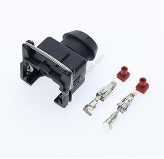 1000kits EV1 Car Waterproof 2 Pin way Electrical Wire Connector Plug JPT Junior Power Timer Fuel Injector Connector Plug - (Color: EV1 Short Female)