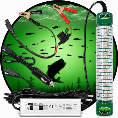 Green Blob Outdoors Underwater Fishing Light