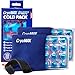 CryoMAX Cold Pack, Reusable, 8 Hour Cold Therapy Ice Pack, Small, 6"x 6" (Pack of 2)