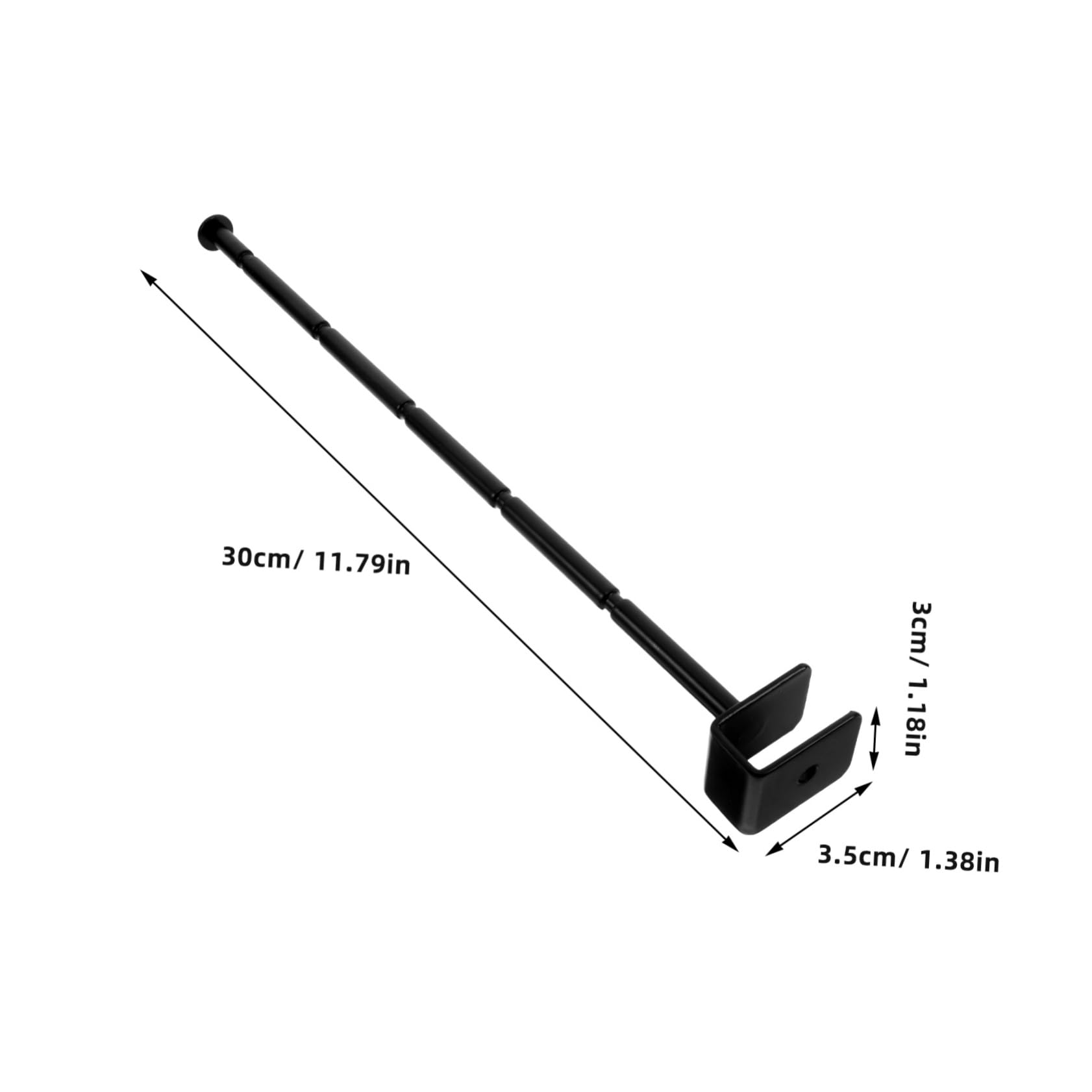 FUNOMOCYA Strong Iron Slatwall Hooks Bra Hangers Space-Saving Clothing Rack Modern Retail Display Hooks