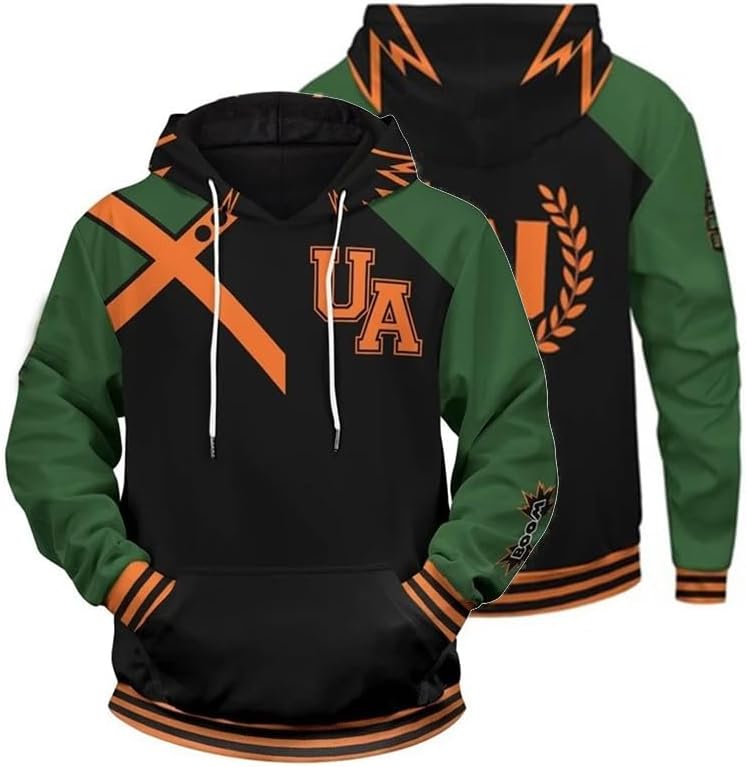 My Sky Anime Hoodie Hooded Sweatshirt Pullovers 3D Print Cosplay Hoodies for Unisex image 2