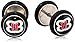 WWE Jewelry Unisex Bella Twins Stainless Steel Screw Back Earrings