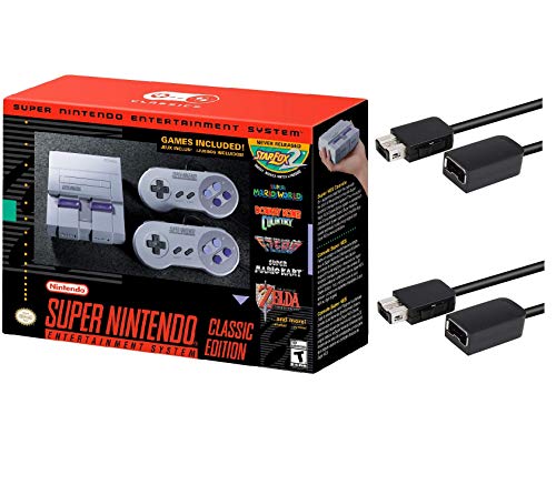 Nintendo SNES Classic Edition with 2 x 6-ft Cables