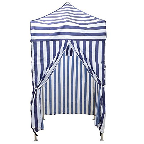 TMS Portable Cabana Stripe Tent Privacy Changing Room Pool Camping Outdoor Canopy