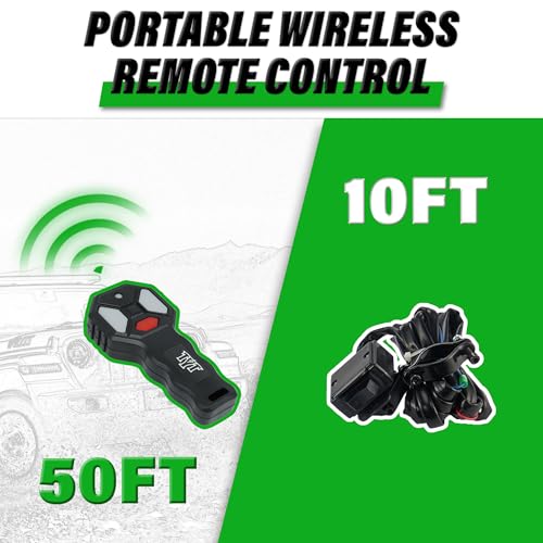 Winche Eléctrico TYT 3500 lb con Control Remoto Inalámbrico miniatura 6