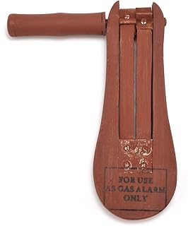 WW1 Gas Alarm Trench Rattle Marked JT&L 1918