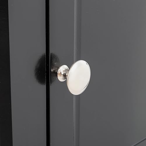 Miniatura 9 de Juego de 2 mesitas de noche para dormitorios, mesita de noche moderna con cajones, mesa auxiliar de madera para espacios pequeños, sala de estar,