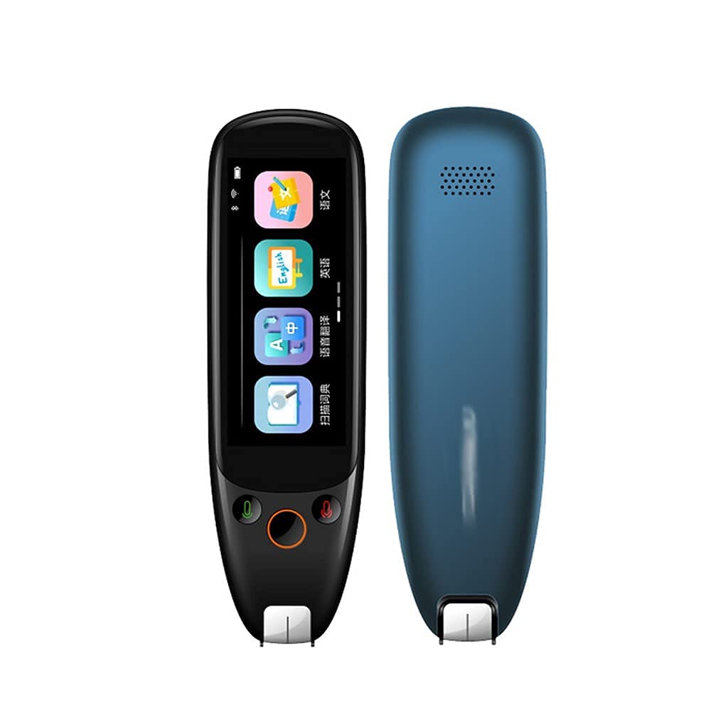 Real Time Language Translator 112 Languages Offline Office School Travel Scanner Translation Pen Dictionary Digital Quran Reader (Color: Navy Blue) Family Comfortable Anniversary