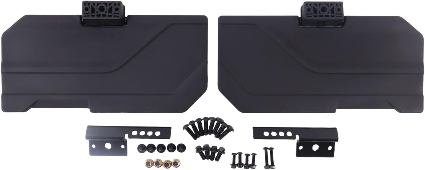 HOLDWELL 2Pcs Driver and Passenger Side Sun Visors 2890288 Compatible with Polaris Ranger XP 1000 Ranger 1000 Ranger SP 570 2018-2025