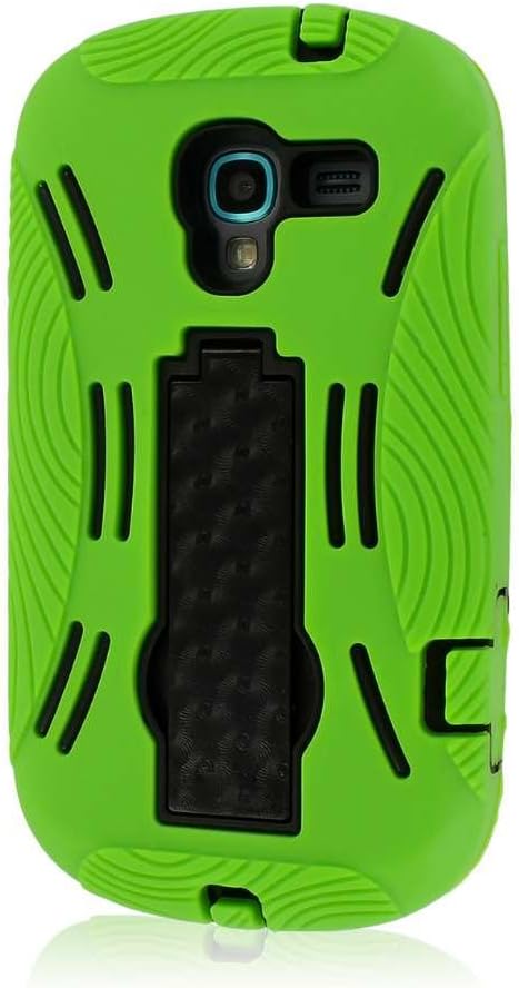 MPERO Impact XL Series Kickstand Case for Samsung Galaxy Exhibit T599 - Neon Green