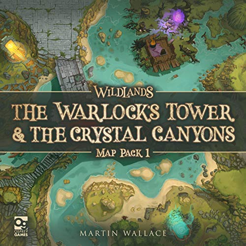 Osprey Games Wildlands: Map Pack 1: The Warlock’s Tower &