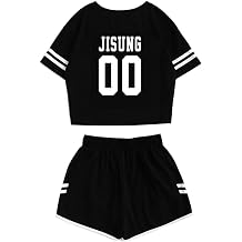 JUNG KOOK SKZ Shirt + Shorts Set Merch Hyunjin Felix Leeknow Bangchan Changbin Seungmin Shorts T-Shirt Tee