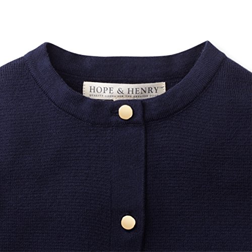 Image of Hope & Henry Girls' Milano Stitch Cardigan Sweater