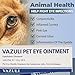 VAZULI Pet Eye Cream for Dogs, Cats, Cattle, Sheep, Horses, Birds and Puppies, Kittens - 1 Pack