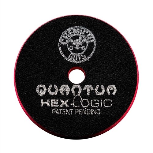 Disco Hex Logic Quantum rojo 140 mm para eliminar hologramas finos y abrillantar el coche 5