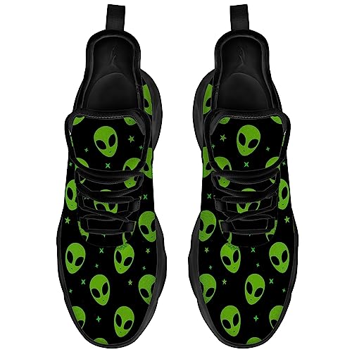 Alien Shoes for Women Men Road Running Walking Tennis Jogging Lightweight Sneakers UFO Space Shoes Gifts for Men Women3