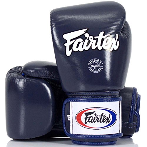 Gants de boxe Fairtex BGV-1 bleu avec protection multi-couches MMA