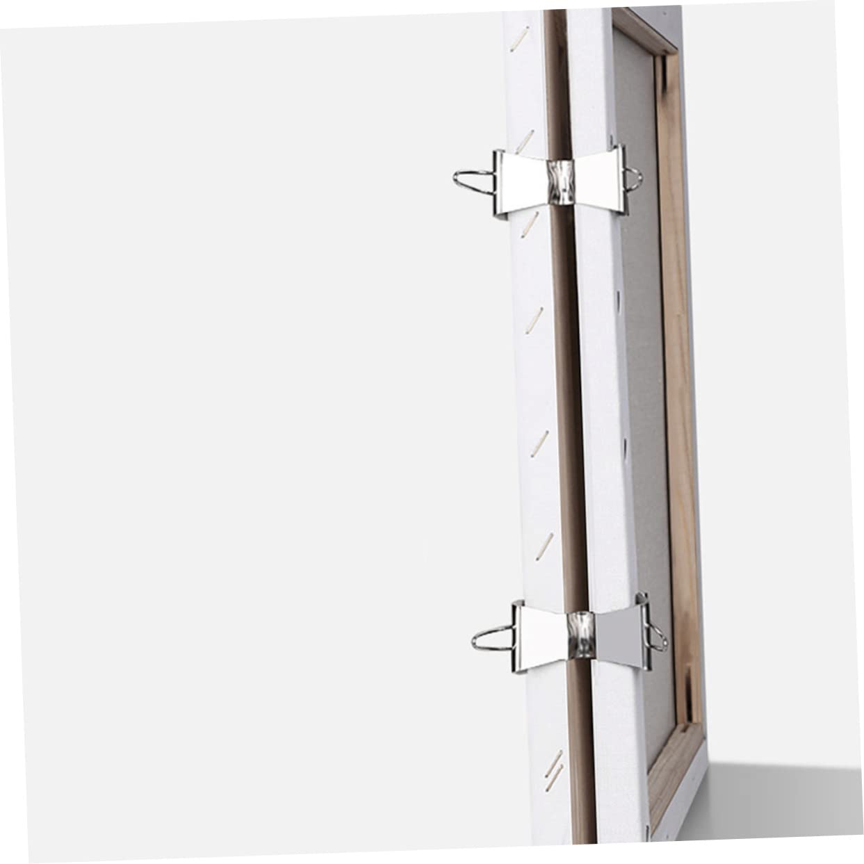 ULDIGI 2sets Stainless Steel Wet Canvas Clips Oil Painting Frame Clip Canvas Carrier Art Supply 5pcs*2