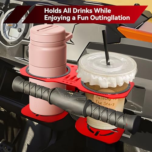 Portavasos para Polaris RZR compatible 18-40oz metal miniatura 3