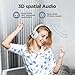 FIO MOTUS Noise Cancelling Headphones: Wireless Over Ear Bluetooth Headphones with 130H Playtime - Hi-Res Sound Custom EQ via App Deep Bass Comfort Fit Ear Cups for Travel Home Office