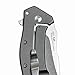 Kershaw Eris Folding Pocket Knife (1881); 3-Inch Stainless Steel Drop-Point Blade Featuring SpeedSafe Assisted Opening, Titanium-Coated Handle, Secure Frame Lock and Reversible Pocket Clip; 4.7 OZ