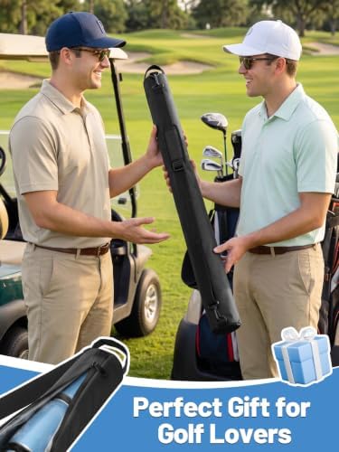 Acostop Golf Cooler Beer Sleeve with 6 Ice Pucks, Golf Bag Accessories Detail