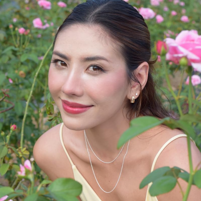 Thin Solid 925 Sterling Silver Chain Necklace 1.1mm, 14 16 18 20 22 24 Inch, Cable Chain, Anti-tarnish, Hypoallergenic, Includes Gift Box, Strong Dainty Chain for Women, Made in Thailand - Image 8