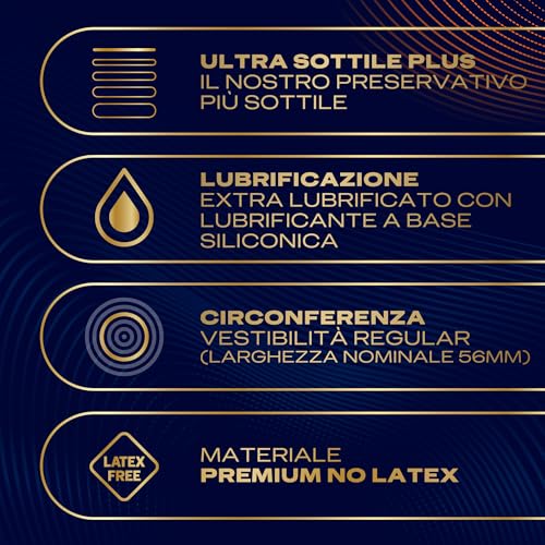 Durex Nude Sensation, Preservativi in Nitrile, Senza Lattice di Gomma Naturale, Ultra Sottili ed Extra Lubrificati, Maggiore Condivisione di Calore Corporeo, vestibilità Regular, 10 Profilattici - 5