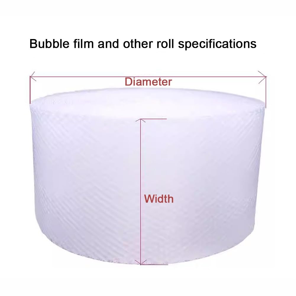 Supporto da parete per dispenser di rotolo di pluriball, rack per imballaggio con pellicola a bolle, supporto per imballaggio a bolle per magazzino, ufficio, sala spedizioni