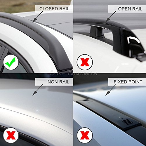 Barres de toit Audi Q5 RIC-KING2 aluminium haut de gamme pour rails intégrés