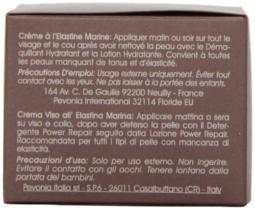 Pevonia Power Repair Age Correction Firming Marine Elastin Cream - Anti Aging Face Cream Skin Serum - Wrinkle Cream For Face - Deep Micro Pores Refine Facial Cream - 1.7 Oz Container #TOP3