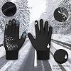 SAWANS Kids Cycling Gloves Sports Winter Thermal Boys Girls Children Windproof Anti-Slip Touchscreen Gloves Age 4-12 Years Bike Mitts Riding Running Warm Outdoor Hiking Ski