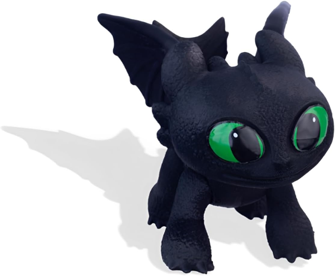 Kit 3 Dragões Mini Dawn Dusk e Eclipse Baby Dragões Como Treinar seu Dragão