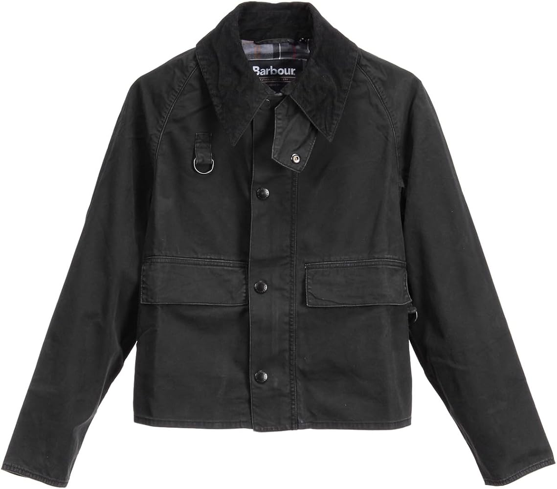 Barbourバブアー スペイジャケットインディゴ SPEY JACKET L SPEY / スペイ】ワックス ショート ジャケット（ユニセックス