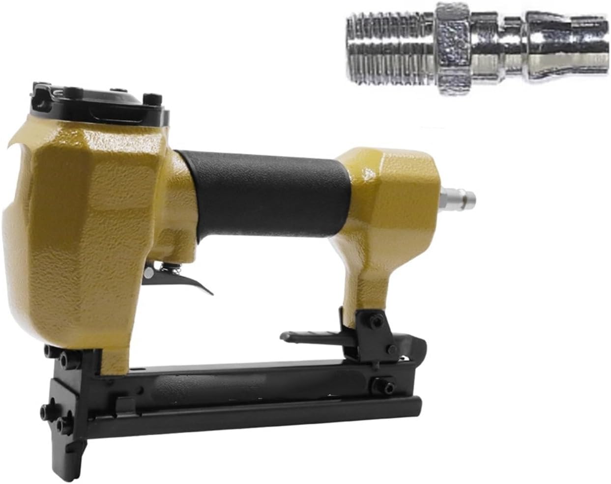 Pneumatic Decorative Stapler 20Ga Pneumatic Stapler 1022J 11.2mm Wire 0.6X1.2mm 10-22mm Stapler Stapler Air Nailer Sofa Air Stapler (Color : 1022J GP) (1022j Jp)