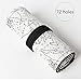Produktbild Stifterolle,BETOY Pencil Wrap Leinwand Stifterolle Pencil Wrap Roll up Holder für 72 Buntstifte und Bleistifte Stifteetui Roll-up Mäppchen für Künstler, für Reisen,Schule (72 Holes)