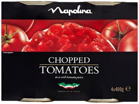 Napolina Chopped Tomatoes 6X4X400G