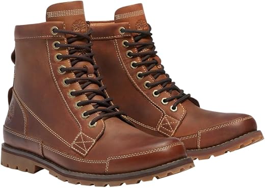 Timberland Original Men's Brown Leather Boot (TB015551210) UK- 8
