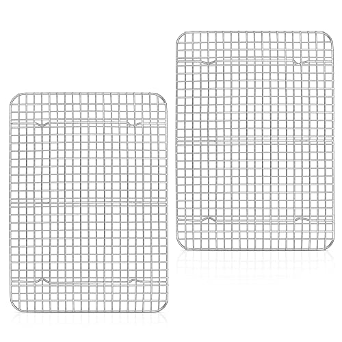 Kuchen-Kühlgitter Aus Edelstahl 304 - Backgitter Für Kuchen & Gebäck
