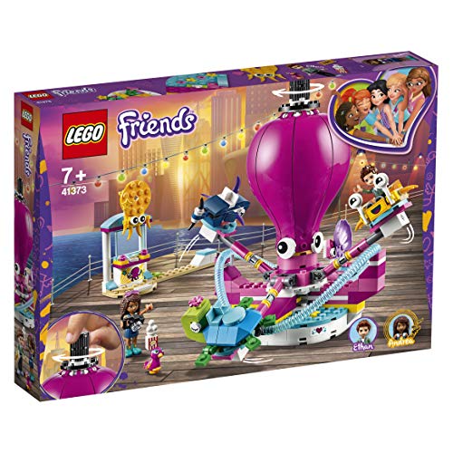 LEGO Friends - Pulpo Mecánico, Juguete Divertido de Construcción Giratorio para Niñas y Niños de más de 7 Años con Mini Muñeca de Andrea (41373)