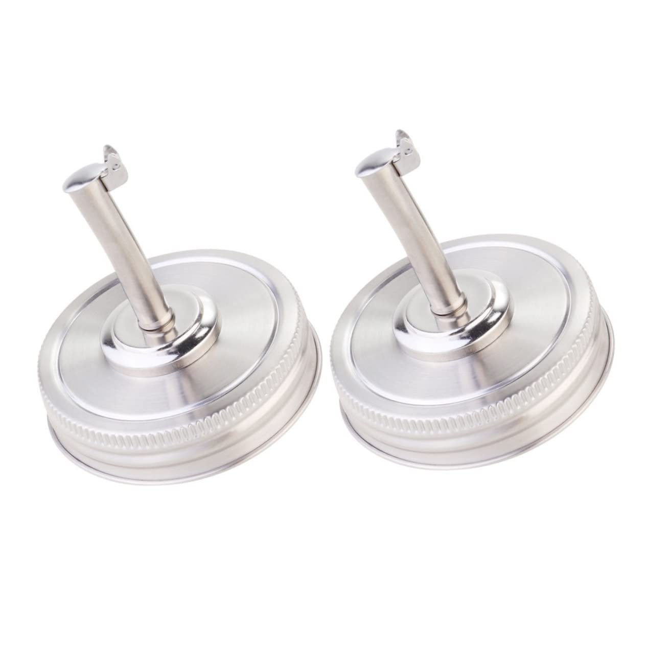 ABOOFAN 8stücke Ausgießer Deckel Für Einmachgläser Ersatzdeckel Für Präzises Dosieren Und Ausgießen Von Öl Und Essig Kompatibel Mit Mason Jars Leicht Zu Reinigen Rostfrei Und