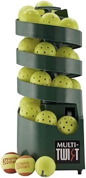 Sports Tutor Pickleball Twist Ball Machine - for Beginners - Battery Powered. Adjustable Toss. Made in USA by #1 Pickleball Machine Company