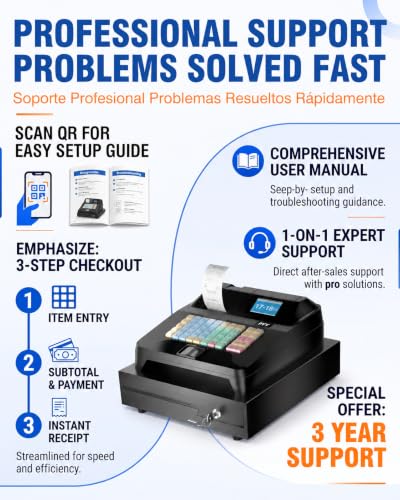 Image of PYY Cash Register for Small Businesses Caja Registradora para Negocio